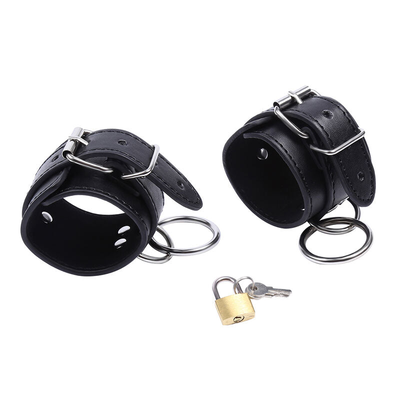 OHMAMA FETISH - O-RING RETENUES DE POIGNET VERROUILLÉES - 7eme ciel