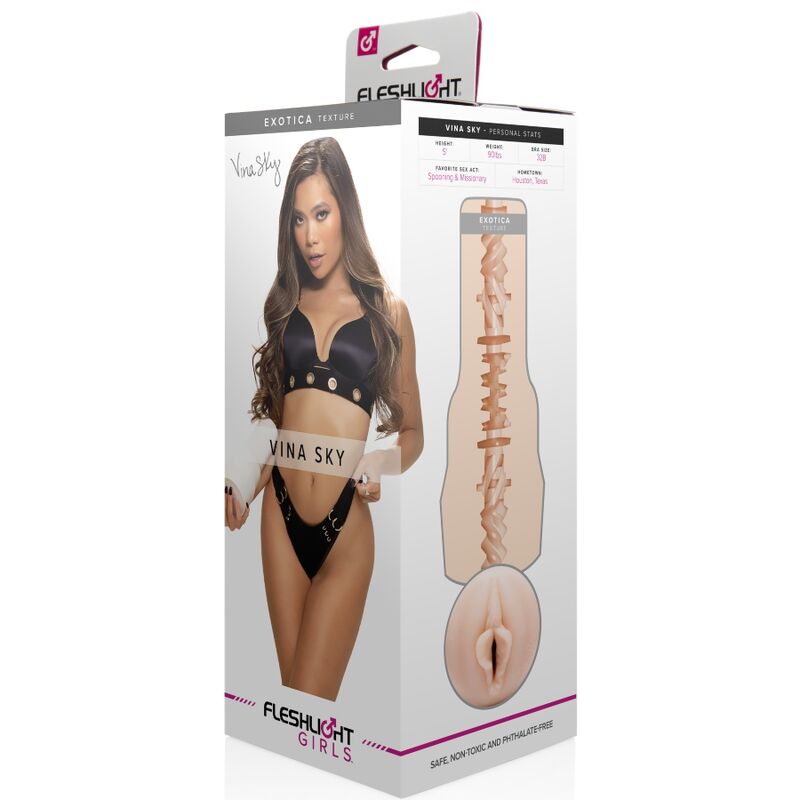 FLESHLIGHT GIRLS - VINA SKY TEXTURE EXOTIQUE VAGIN - 7eme ciel