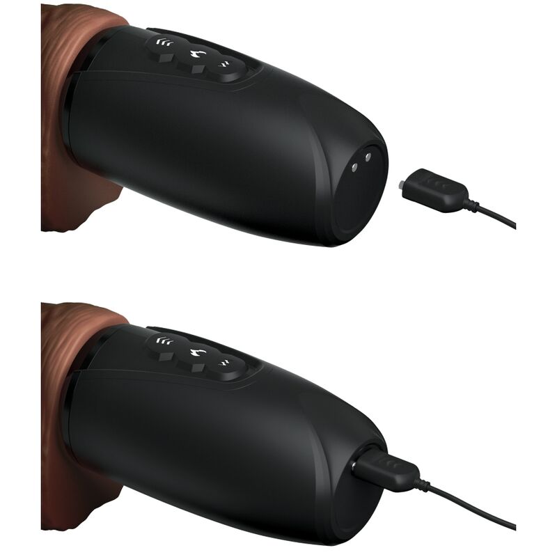 KING COCK - PLUS TRIPLE MENACE TON DE PEAU MARRON - 7eme ciel