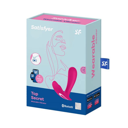 SATISFYER - VIBRATEUR TOP SECRET ROSE - 7eme ciel