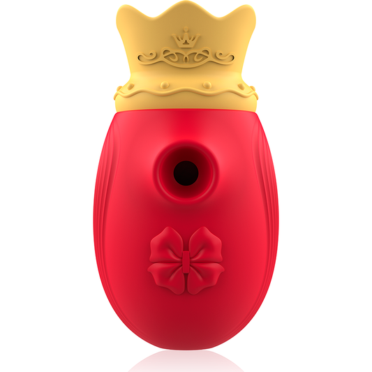 INTENSE - STIMULATEUR CLITORIS 10 MODES D'ASPIRATION ET DE LÉCHAGE - ROUGE
