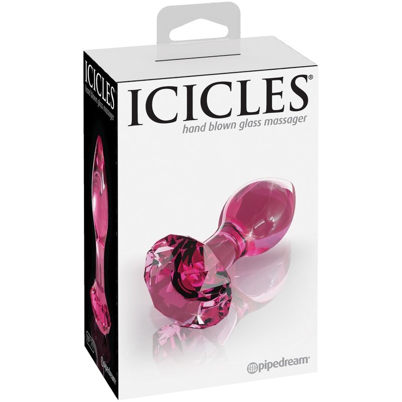ICICLES - N. 79 PLUG ANAL EN VERRE - 7eme ciel