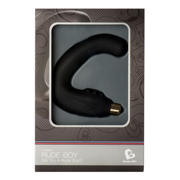 ROCKS-OFF - RUDE-BOY MLE G-SPOT MASSAGER 7 V NOIR - 7eme ciel