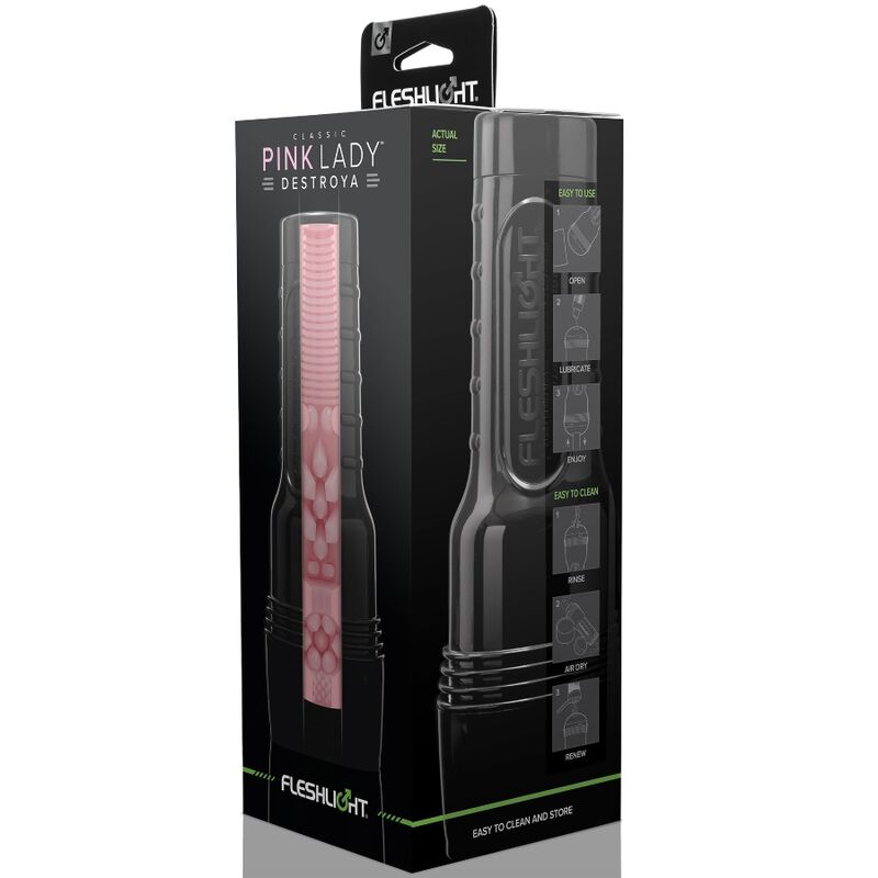 FLESHLIGHT - MASTURBATEUR CLASSIC ROSE LADY DESTROYA - 7eme ciel