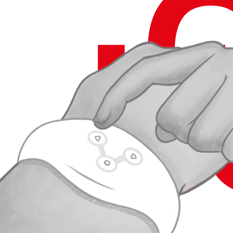 WATCHME - MONTRE À TECHNOLOGIE SANS FIL BLANCHE - 7eme ciel