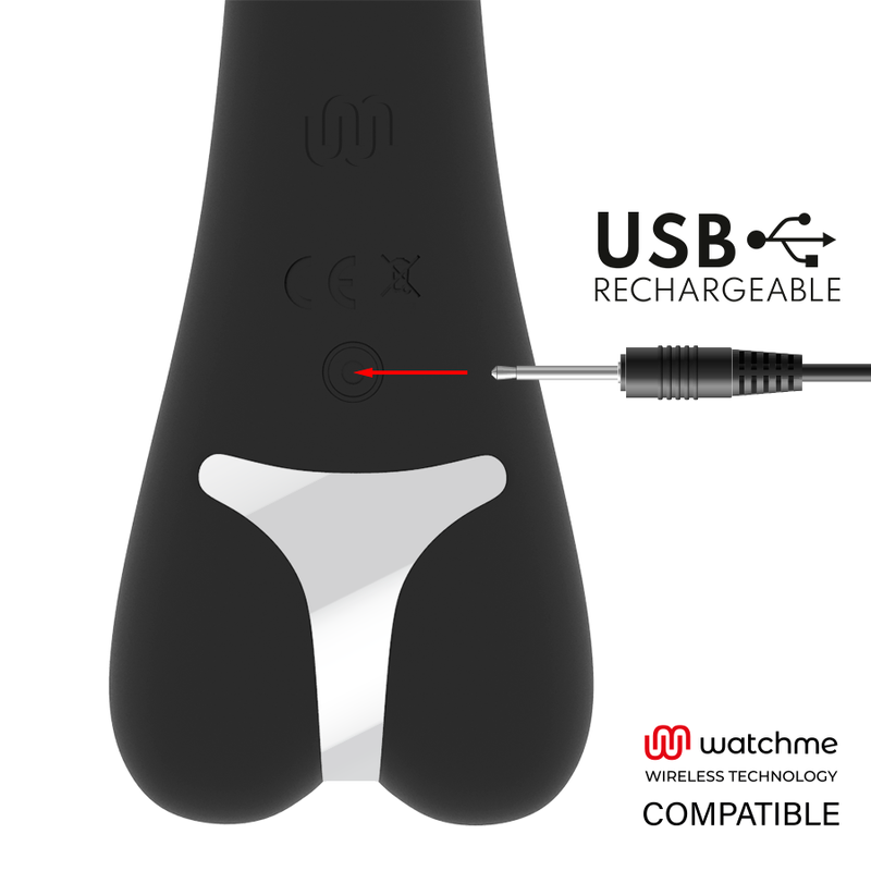 BRILLY GLAM - ERIK VIBRATEUR WATCHME TECHNOLOGIE SANS FIL COMPATIBLE - 7eme ciel