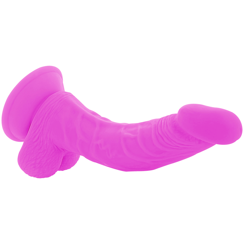 DIVERSIA - DILDO VIBRANT FLEXIBLE VIOLET 21.5 CM -O- 4.5 CM - 7eme ciel