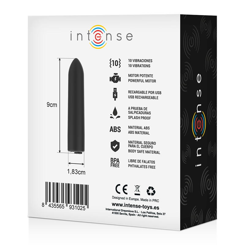 INTENSE - BALLE VIBRANTE 10 MOTIFS - 7eme ciel