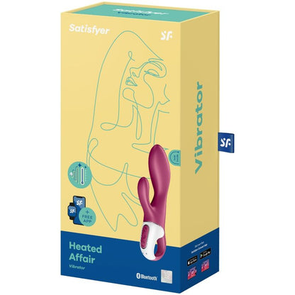 SATISFYER - VIBRATEUR POINTG HEATED AFFAIR - 7eme ciel