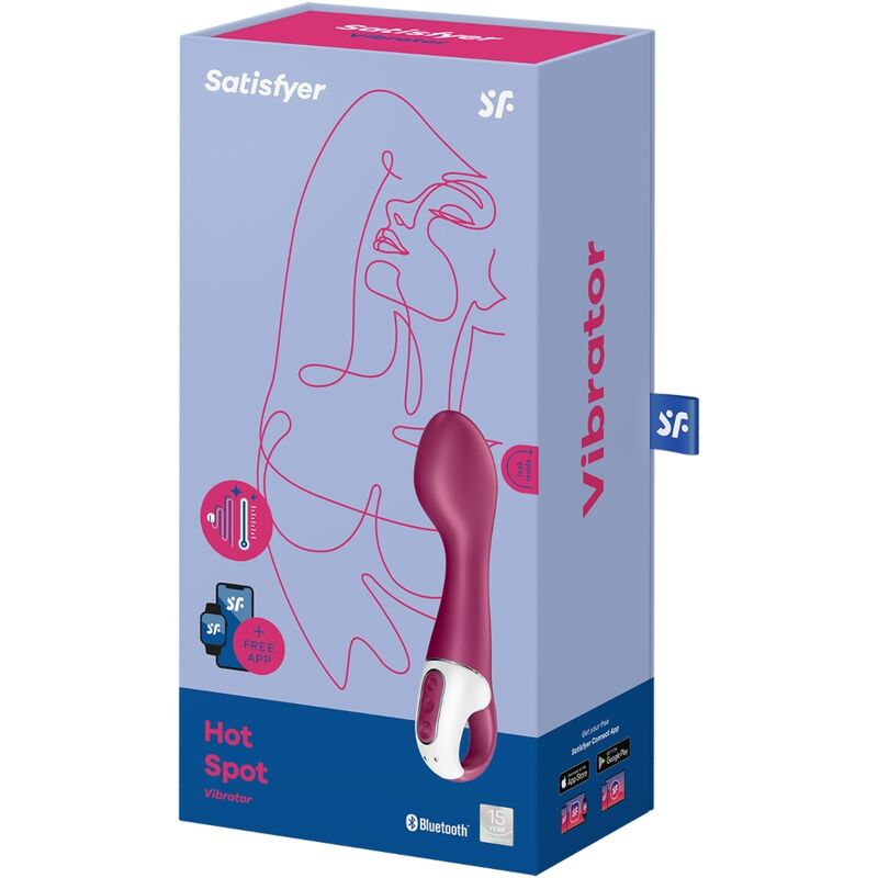 SATISFYER - VIBRATEUR PONTG HOT - 7eme ciel