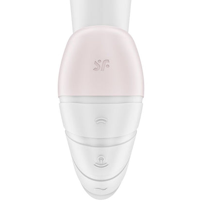 SATISFYER - SUPERNOVA AIR PULSE STIMULATEUR ET VIBRATION BLANC - 7eme ciel