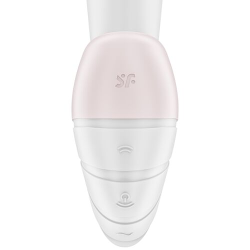 SATISFYER - SUPERNOVA AIR PULSE STIMULATEUR ET VIBRATION BLANC