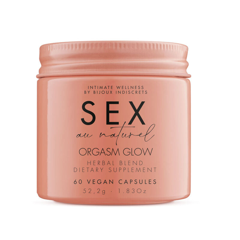 BIJOUX - COMPLÉMENT ALIMENTAIRE ORGASM GLOW 60 CAPSULES - 7eme ciel