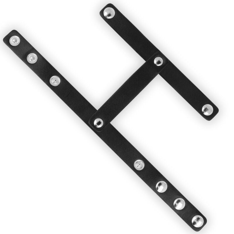 CAGE À BALLES EN CUIR OHMAMA FETISH - 7eme ciel