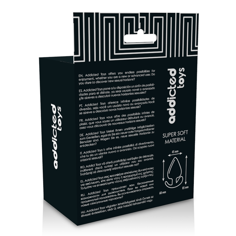 ADDICTED TOYS - BOUCHON ANAL 8.5 CM - 7eme ciel