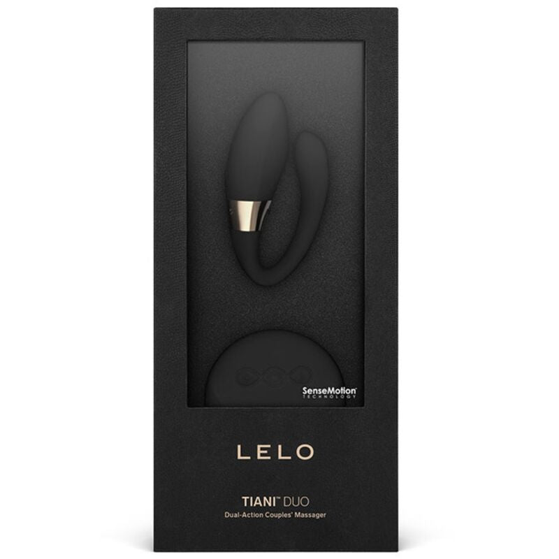 LELO - MASSEUR POUR COUPLES TIANI DUO NOIR - 7eme ciel