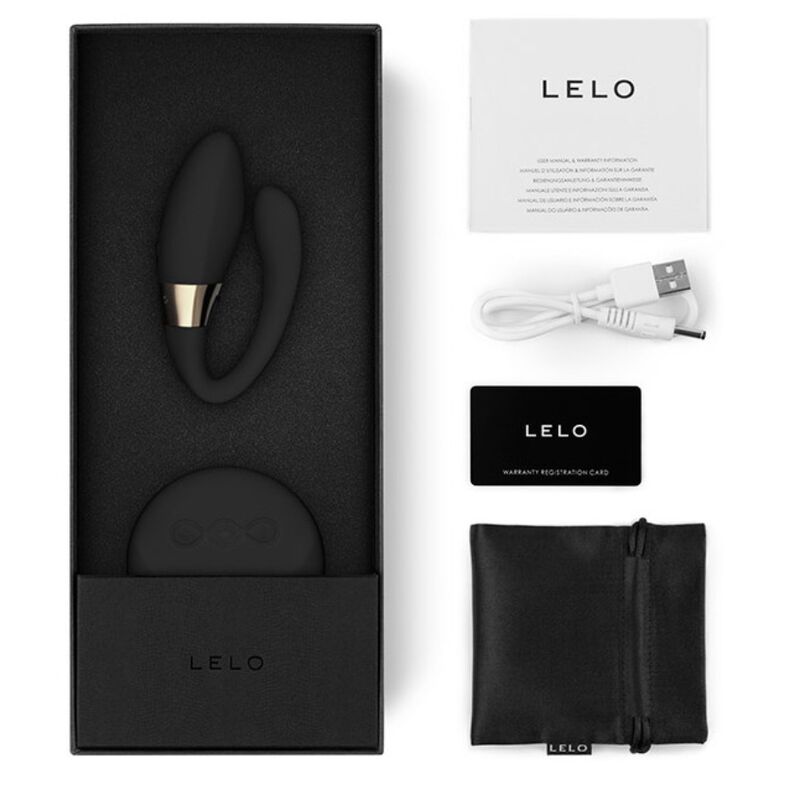 LELO - MASSEUR POUR COUPLES TIANI DUO NOIR - 7eme ciel