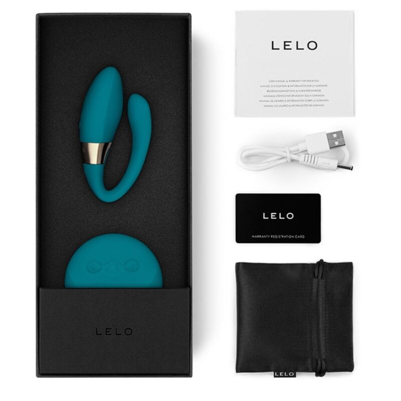 LELO - MASSEUR POUR COUPLES TIANI DUO BLEU - 7eme ciel
