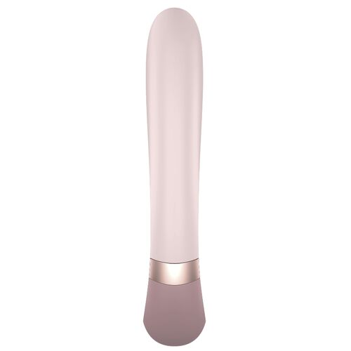 SATISFYER - APPLICATION HEAT WAVE VIBRATOR ROSE