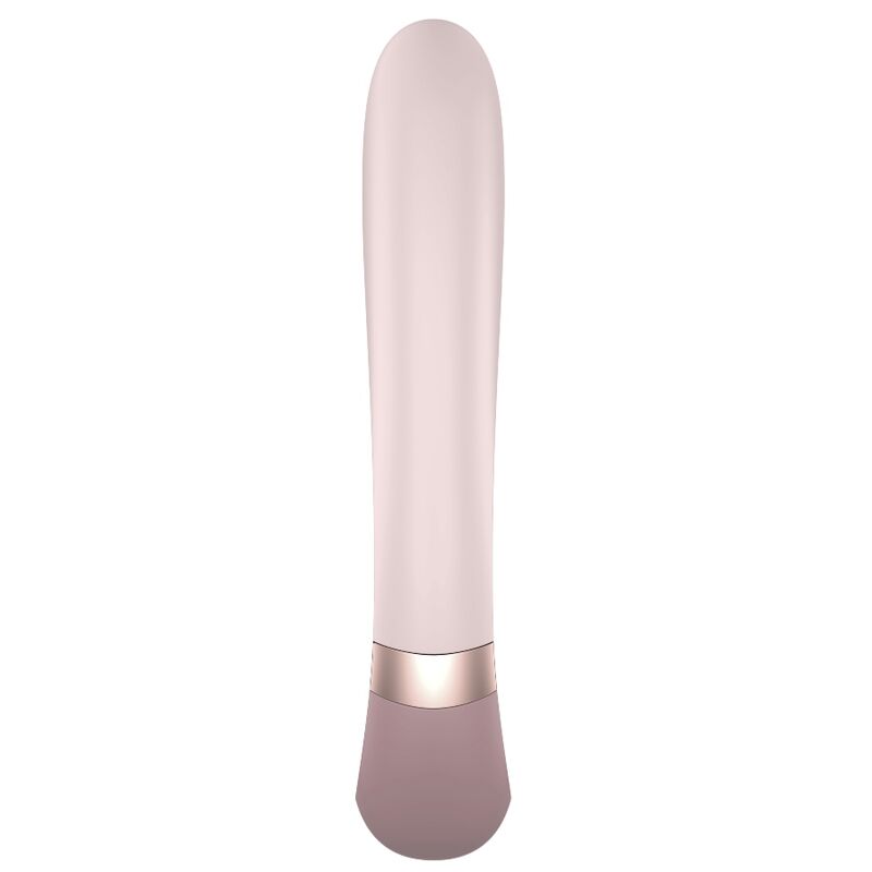 SATISFYER - APPLICATION HEAT WAVE VIBRATOR ROSE - 7eme ciel