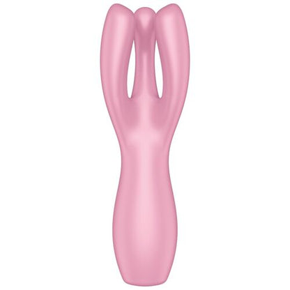 SATISFYER - VIBRATEUR THREESOME 3 ROSE