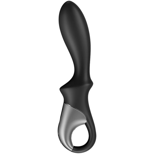 SATISFYER - APPLICATION VIBRATEUR ANAL HEAT CLIMAX NOIR - 7eme ciel