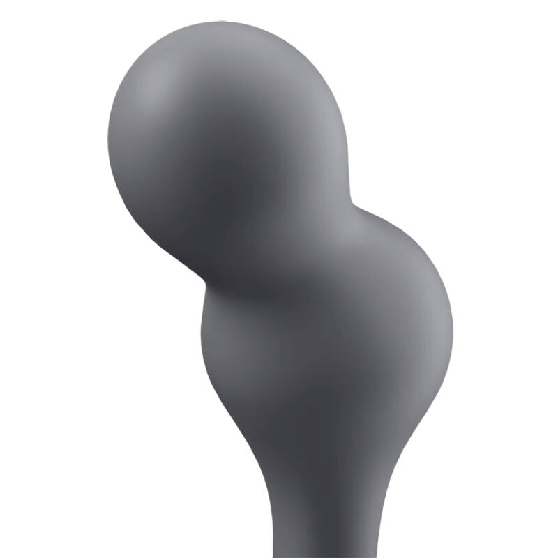 SATISFYER - APPLICATION DE PLUG VIBRANT DEEP DIVER GRIS - 7eme ciel