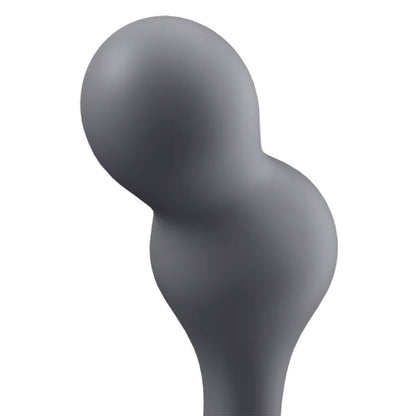 SATISFYER - APPLICATION DE PLUG VIBRANT DEEP DIVER GRIS - 7eme ciel