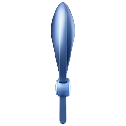 SATISFYER - VIBRATEUR  ANNEAU SNIPER BLEU - 7eme ciel