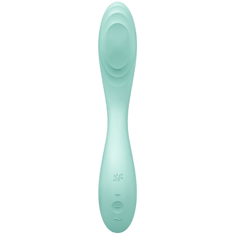 SATISFYER - VIBRATEUR SPOT G RRROLLING PLEASURE VERT - 7eme ciel