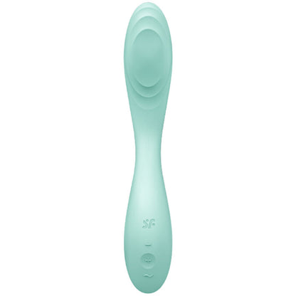 SATISFYER - VIBRATEUR SPOT G RRROLLING PLEASURE VERT - 7eme ciel