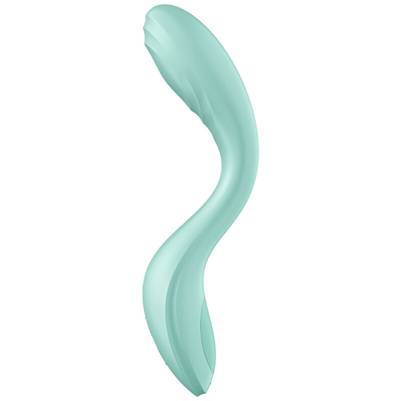 SATISFYER - VIBRATEUR SPOT G RRROLLING PLEASURE VERT - 7eme ciel