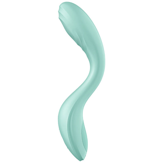 SATISFYER - VIBRATEUR SPOT G RRROLLING PLEASURE VERT - 7eme ciel