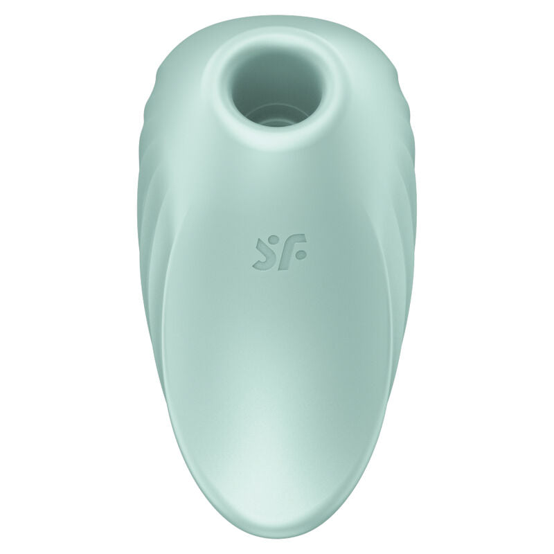 SATISFYER - STIMULATEUR ET VIBRATEUR PEARL DIVER VERT - 7eme ciel