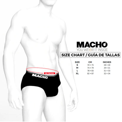 MACHO - MS24A SLIP JAUNE FONCÉ S - 7eme ciel