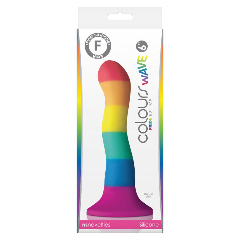 PRIDE - GODE DRAPEAU LGBT VAGUE 17 CM - 7eme ciel