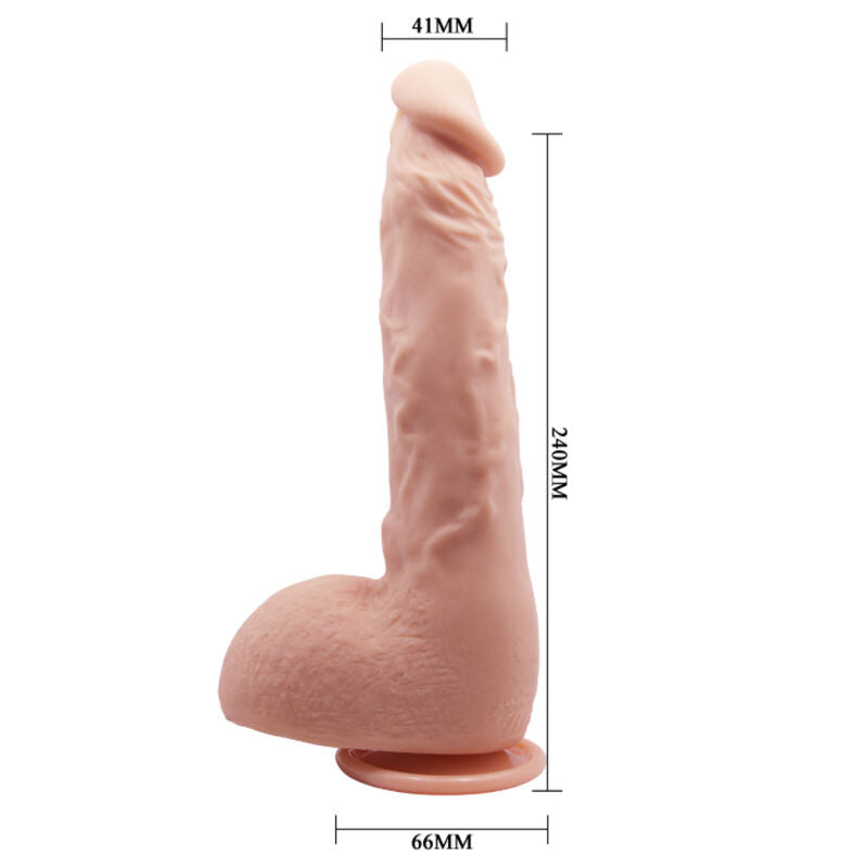 BAILE - GODE RÉALISTE JASON NATUREL 24 CM - 7eme ciel
