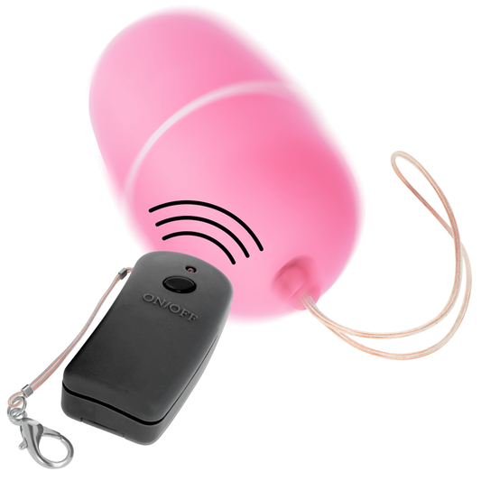 ONLINE - OEUF VIBRANT AVEC TÉLÉCOMMANDE ROSE - 7eme ciel