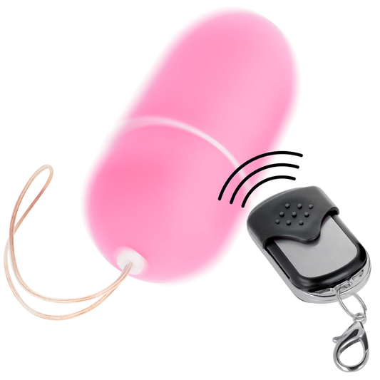 ONLINE - OEUF VIBRANT TÉLÉCOMMANDE L ROSE - 7eme ciel
