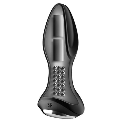 SATISFYER - APPLICATION DE PLUG VIBRANT ROTATOR PLUG 2+ NOIR - 7eme ciel