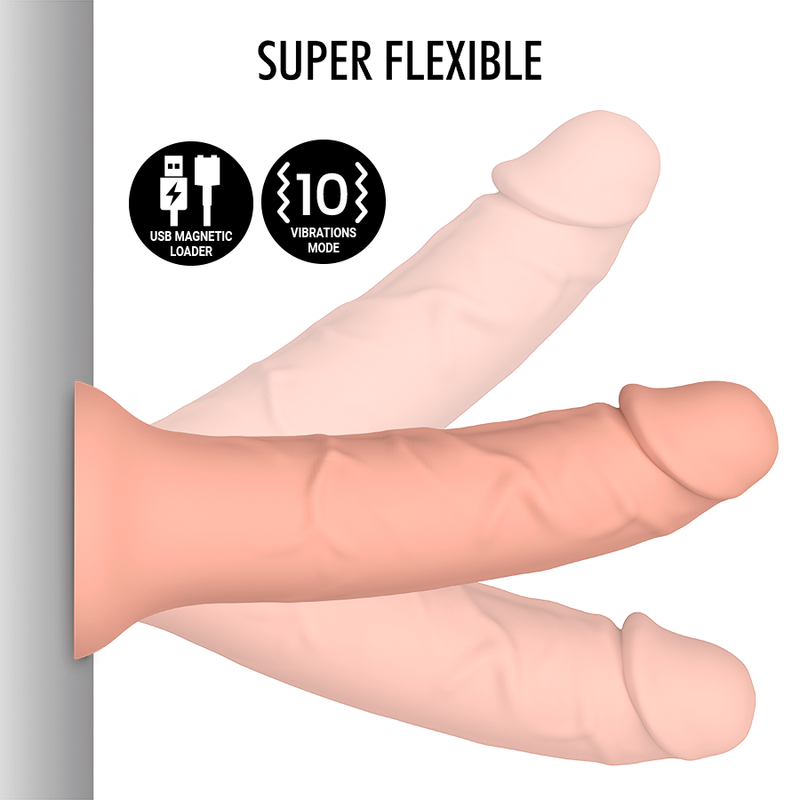 MYTHOLOGY - ASHER ORIGINAL DILDO S - VIBRATEUR COMPATIBLE AVEC LA TECHNOLOGIE SANS FIL WATCHME - 7eme ciel