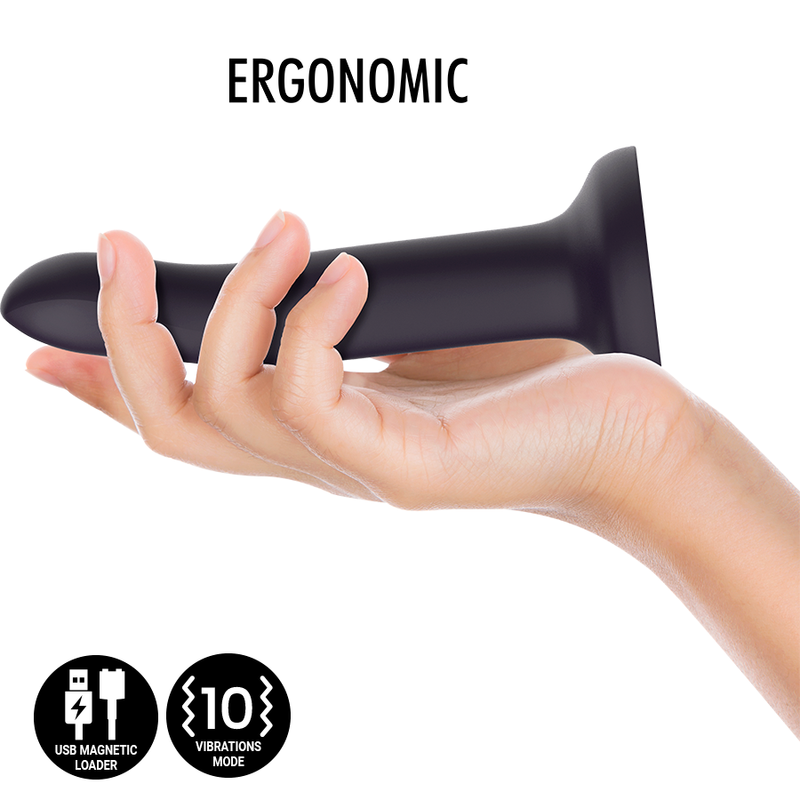 MYTHOLOGY - DUMAN MYSTIC DILDO M - VIBRATEUR COMPATIBLE AVEC LA TECHNOLOGIE SANS FIL WATCHME - 7eme ciel