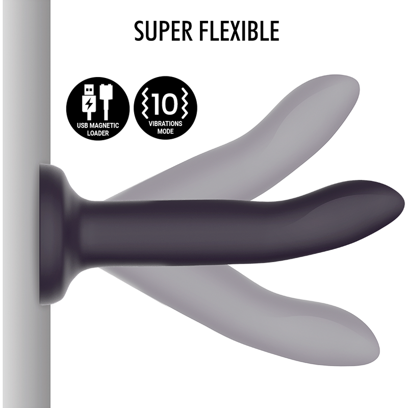 MYTHOLOGY - DUMAN MYSTIC DILDO M - VIBRATEUR COMPATIBLE AVEC LA TECHNOLOGIE SANS FIL WATCHME - 7eme ciel