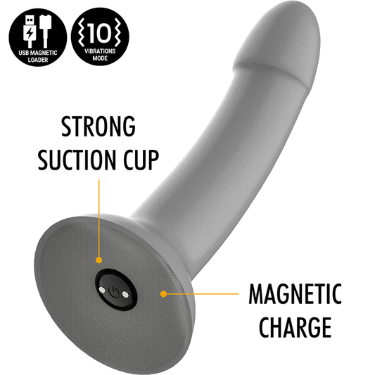 MYTHOLOGY - RUNE MAJESTIC DILDO S - VIBRATEUR WATCHME TECHNOLOGIE SANS FIL COMPATIBLE - 7eme ciel