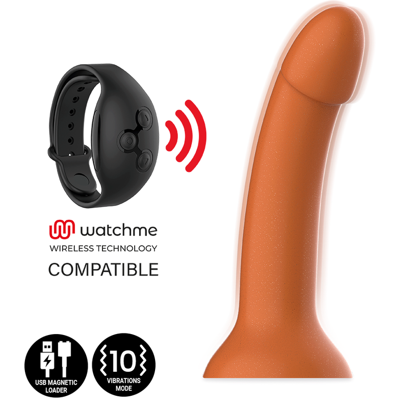 MYTHOLOGY - RUNE ROYAL DILDO M - VIBRATEUR WATCHME TECHNOLOGIE SANS FIL COMPATIBLE - 7eme ciel
