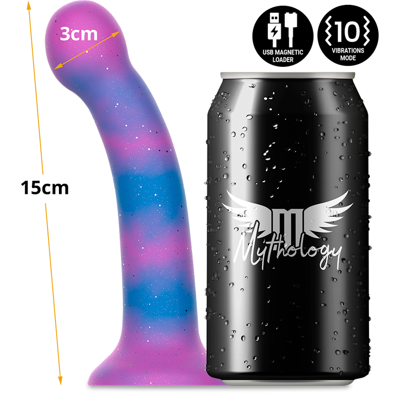 MYTHOLOGY - DION GALACTIC DILDO S - VIBRATEUR WATCHME TECHNOLOGIE SANS FIL COMPATIBLE - 7eme ciel