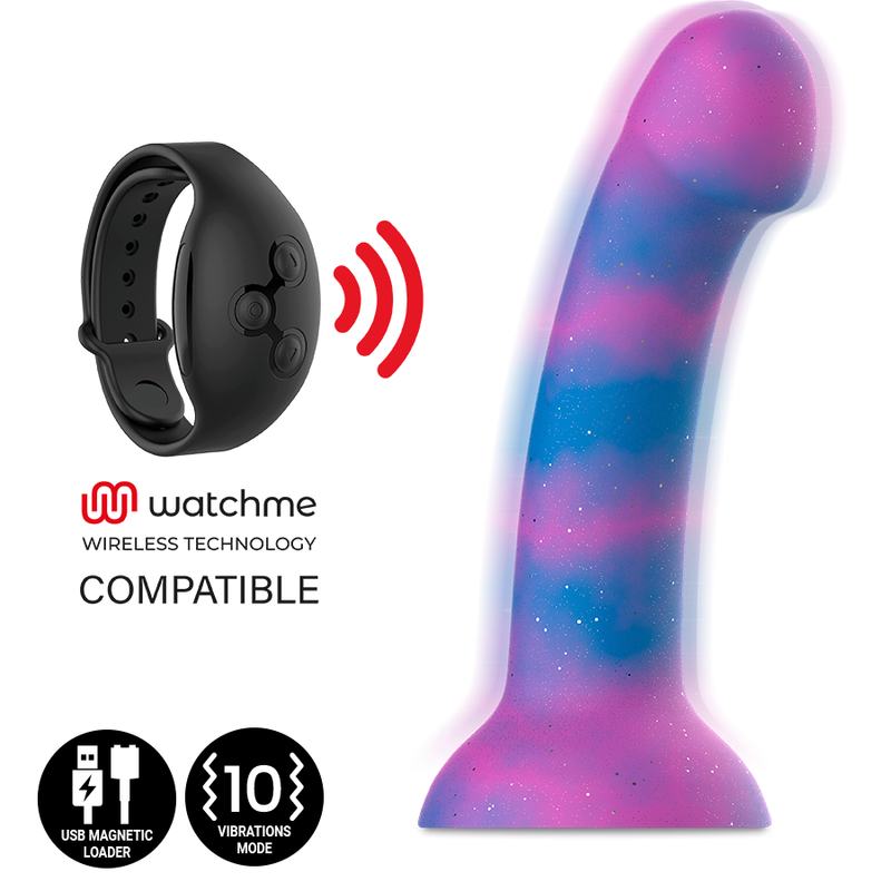 MYTHOLOGY - DION GALACTIC DILDO M - VIBRATEUR WATCHME TECHNOLOGIE SANS FIL COMPATIBLE - 7eme ciel