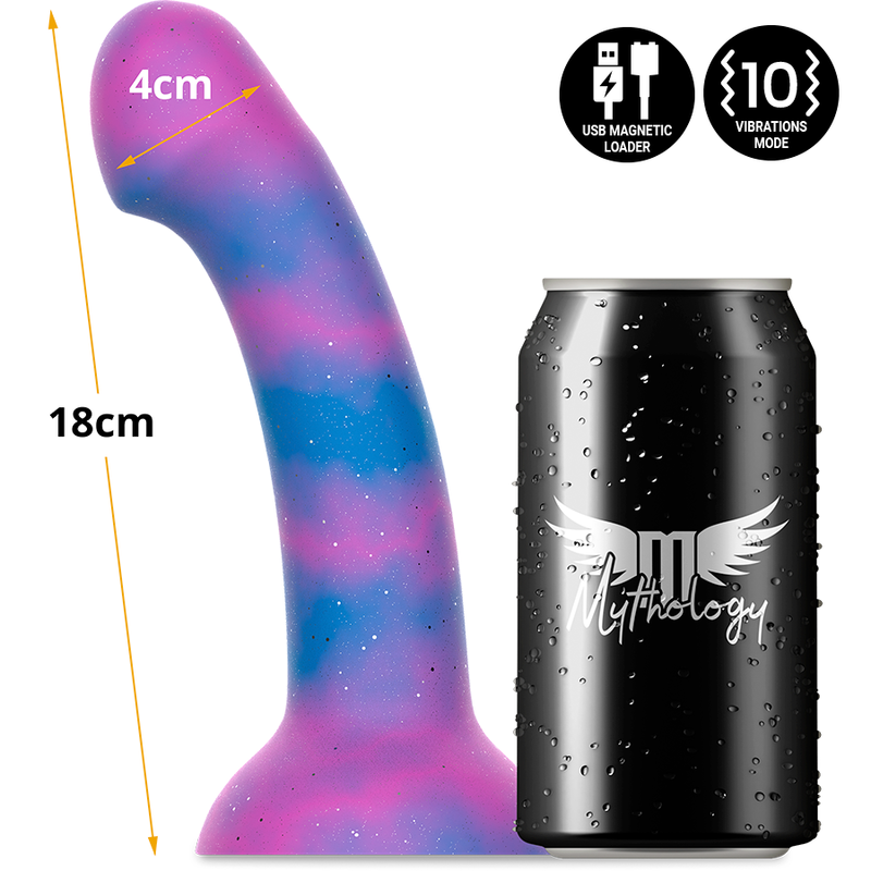 MYTHOLOGY - DION GALACTIC DILDO M - VIBRATEUR WATCHME TECHNOLOGIE SANS FIL COMPATIBLE - 7eme ciel