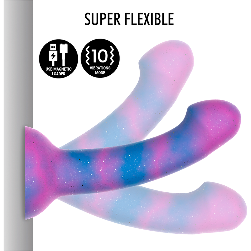 MYTHOLOGY - DION GALACTIC DILDO M - VIBRATEUR WATCHME TECHNOLOGIE SANS FIL COMPATIBLE - 7eme ciel