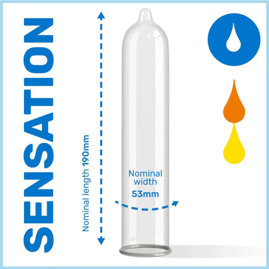 PASANTE - PRÉSERVATIFS TROPICAL SAC 144 UNITÉS - 7eme ciel